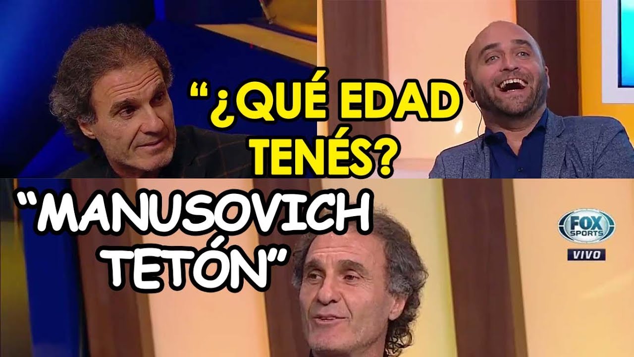 Trataron de viejo a Ruggeri, quién luego maltrató a Manusovich - 90 Minutos