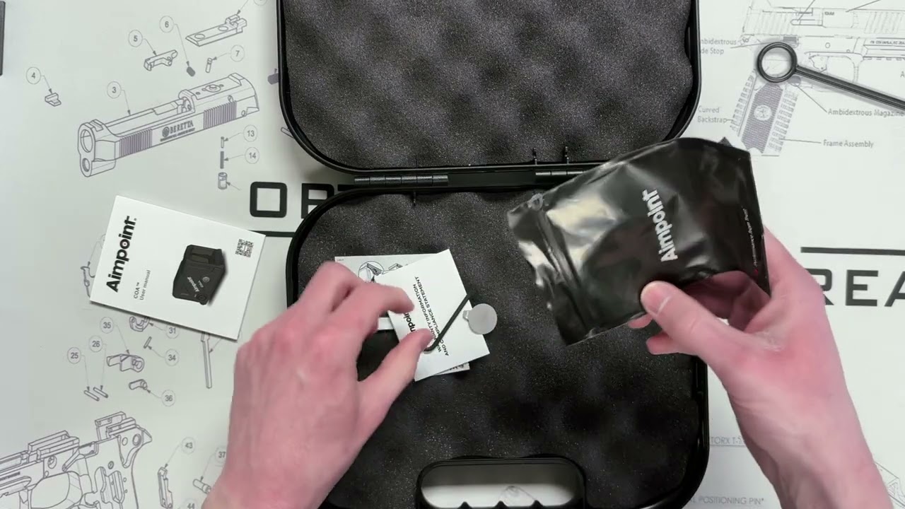 ALL NEW Glock 43x w/ Aimpoint COA unboxing!!