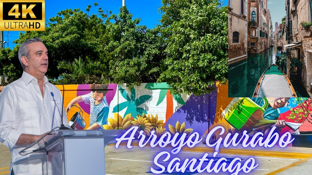 Presidente Abinader Arroyo Gurabo en Santiago inagura