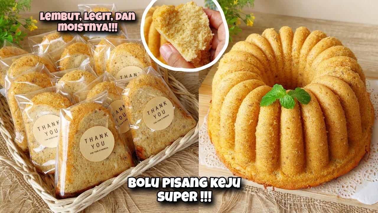 SUPER LEGIIIT ‼️ BOLU PISANG KEJU 6 TELUR ‼️MOIST DAN WANGIII‼️ LAYAK JUAL