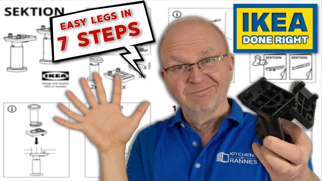 7 Easy Steps to Perfect IKEA Cabinet Legs! (New for 2025!)