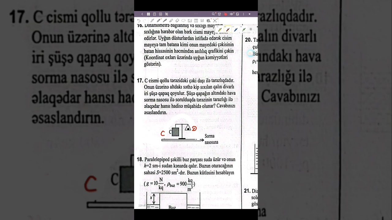 Arximed qüvvəsi ətrafli. Dim 2025