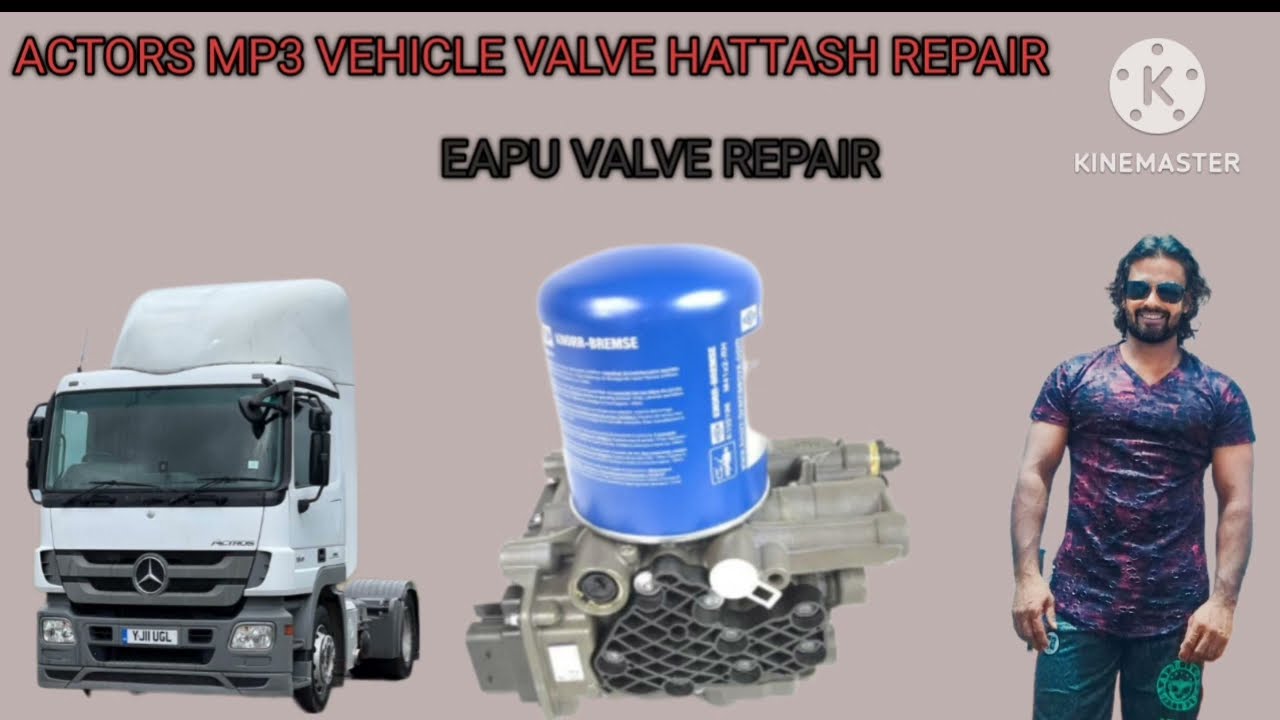 Mercedes actors mp3 valve hattash repair / EPAU valve repair / Air dryer valve repair kaise kare