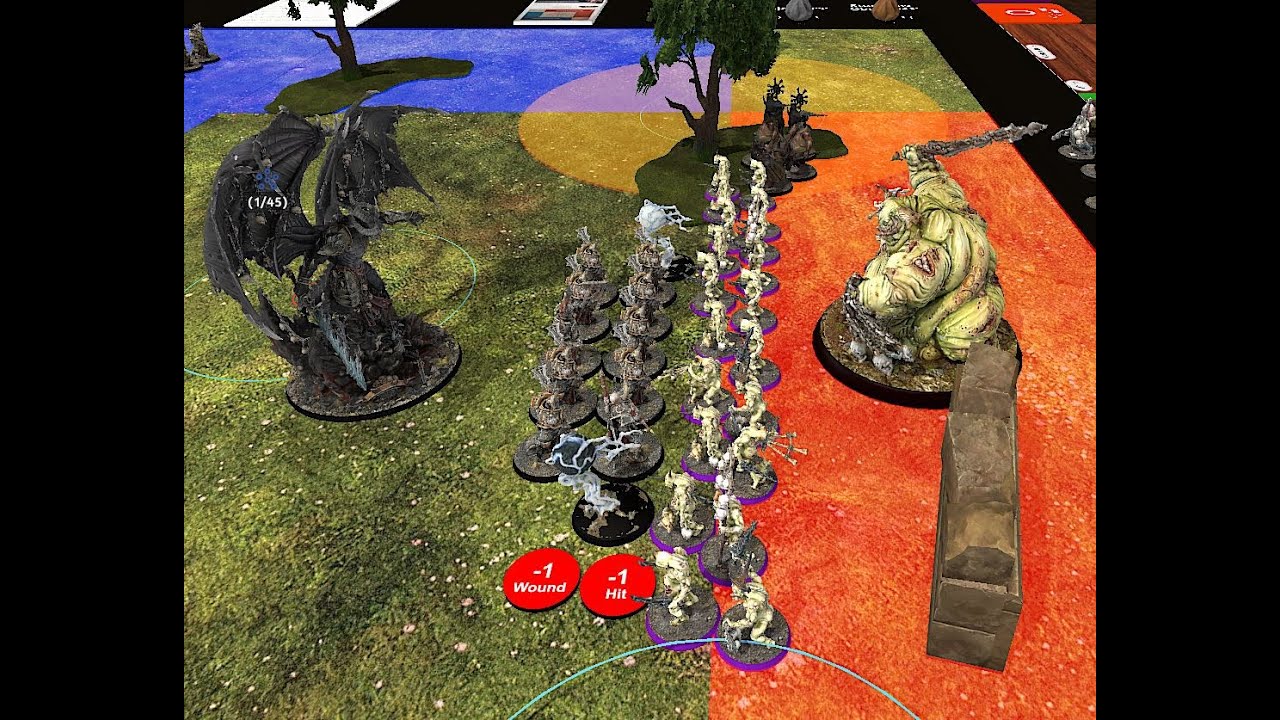 Age of Sigmar Nurgle Deployment guide. Slaves to darkness, Varanguard, Chosen.