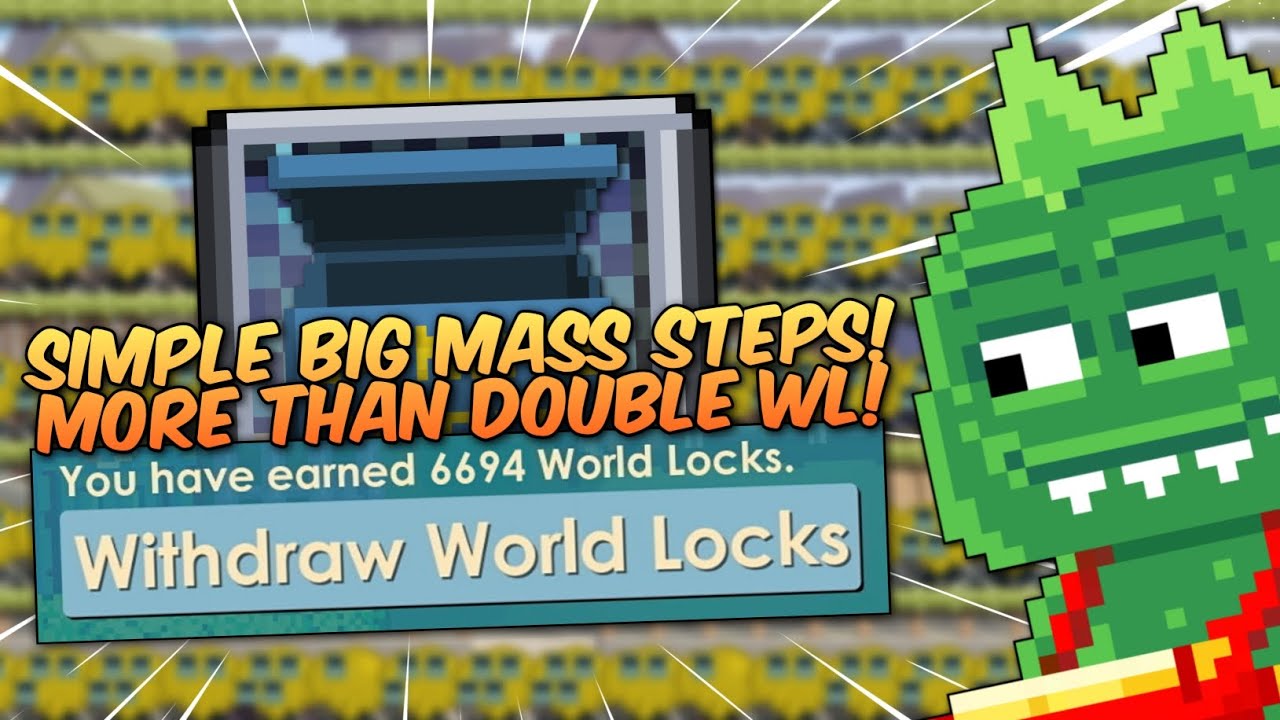 SIMPLE MASS! MAKING 5300 TREES AND EASY SOLD! (ONLY 3 STEPS) - Growtopia