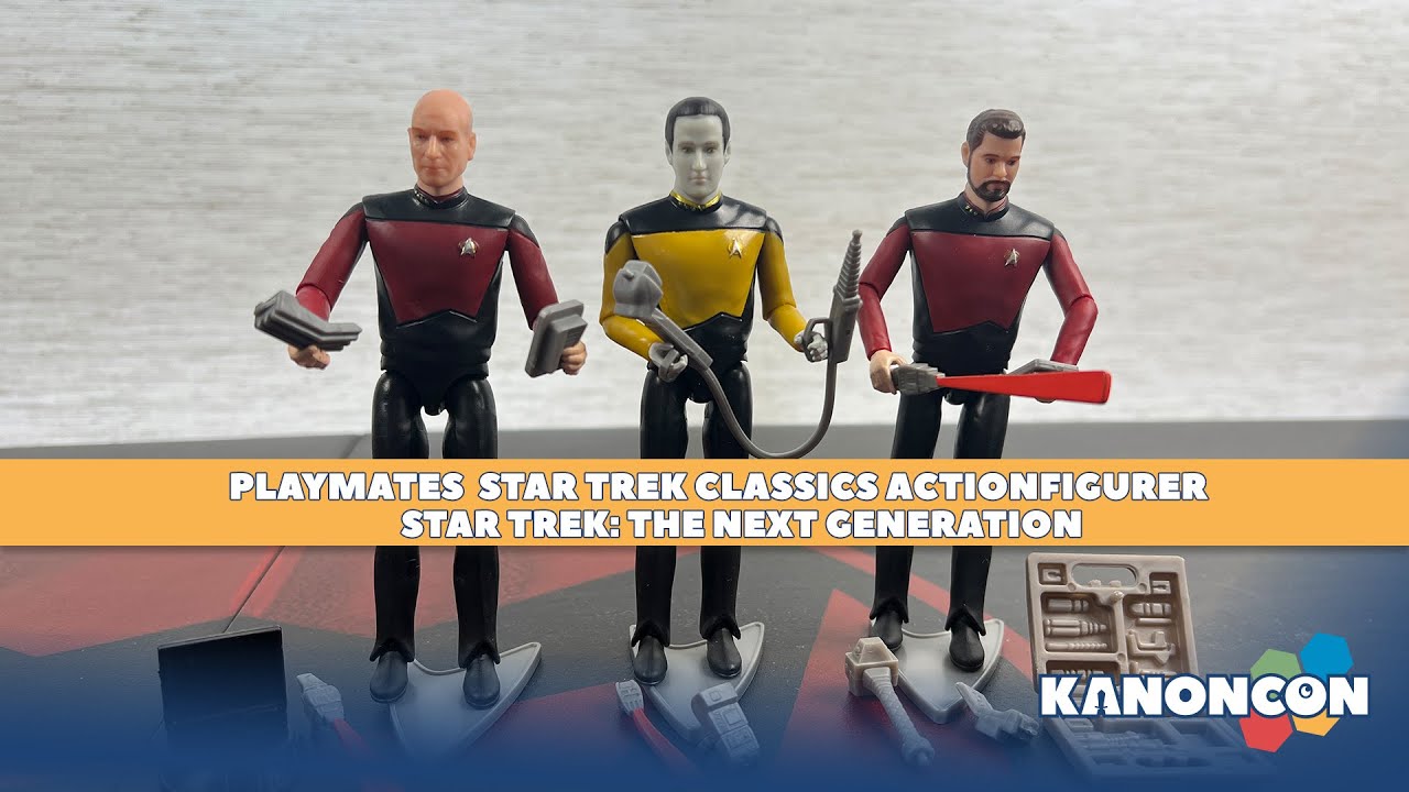 ANMELDELSE: Playmates Star Trek Classics - Star Trek: The Next Generation Actionfigurer