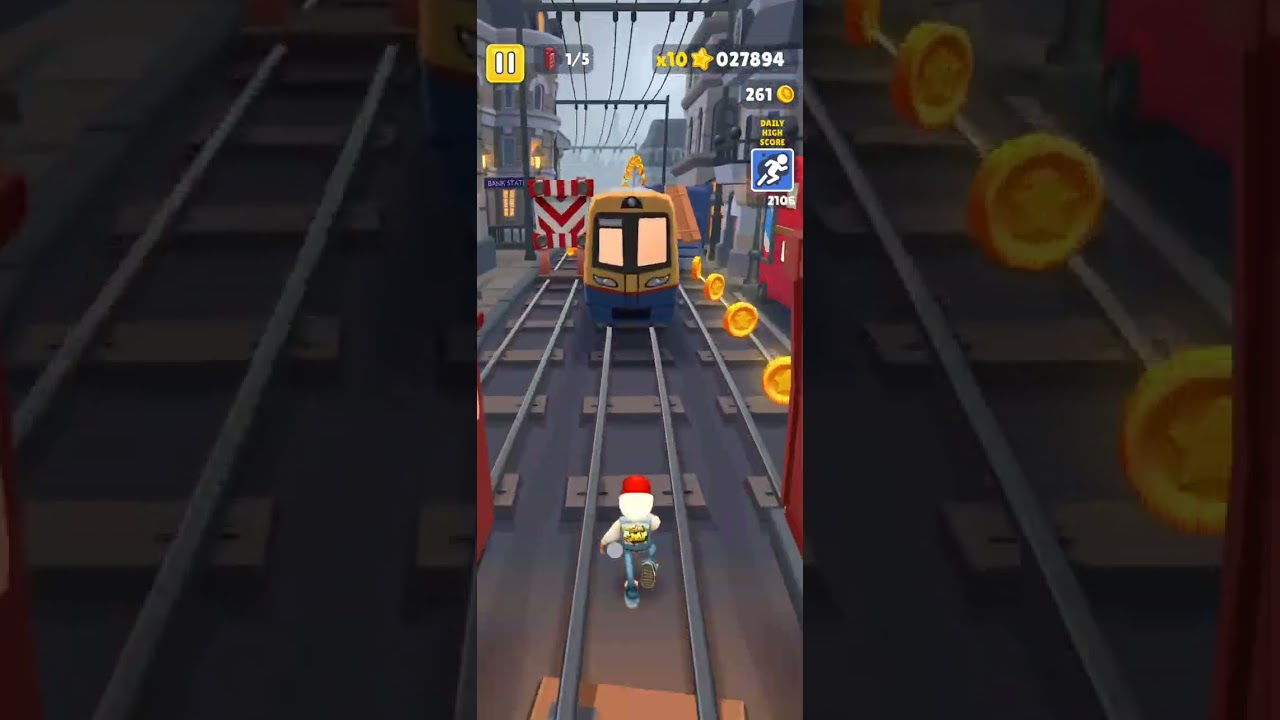 Subway Surfers: London Lucky Creatures (Gameplay)