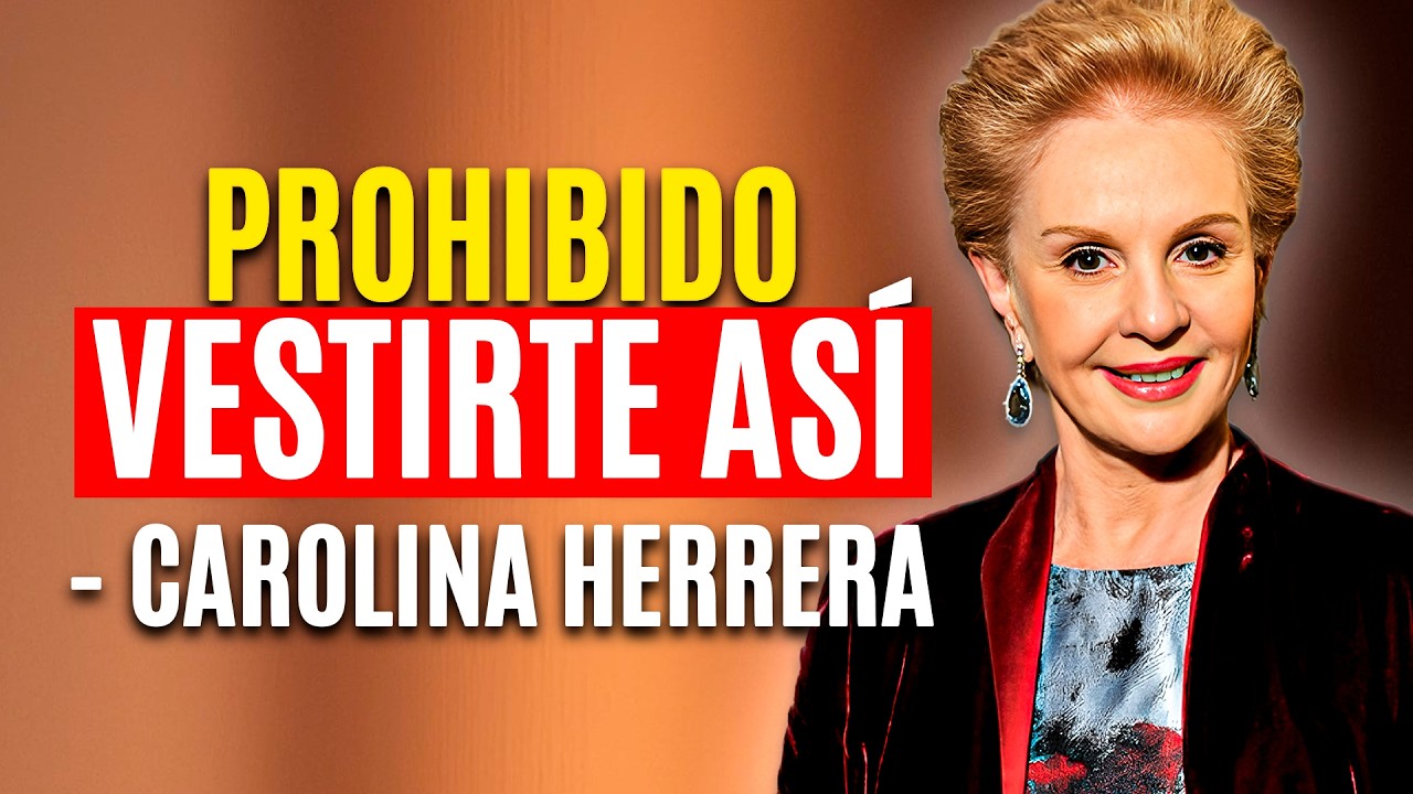 10 ERRORES de Moda que ENVEJECEN según Carolina Herrera 40+