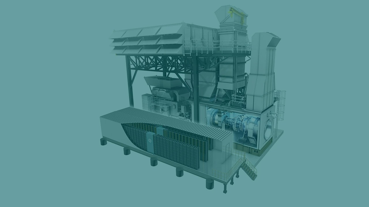 The EGT hybrid: World's first battery storage and gas turbine | GE Vernova