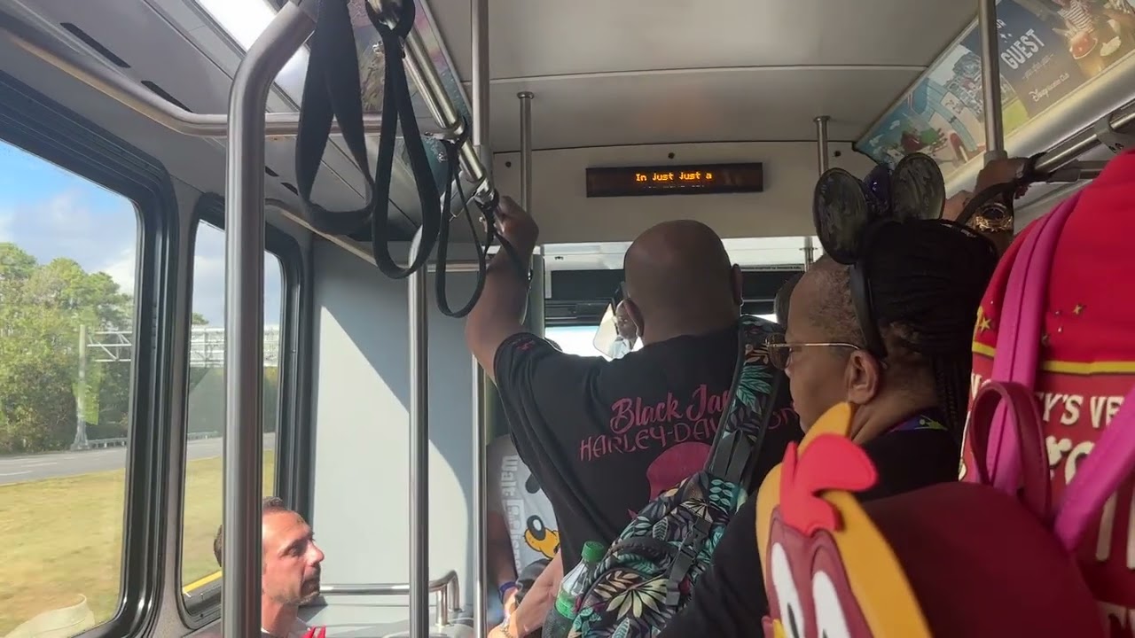 Walt Disney World Transportation System from Disney’s Animal Kingdom to Magic Kingdom 