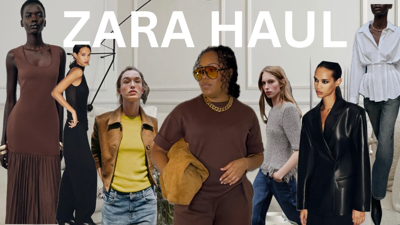 Осенняя примерка Zara | Модные тенденции осени