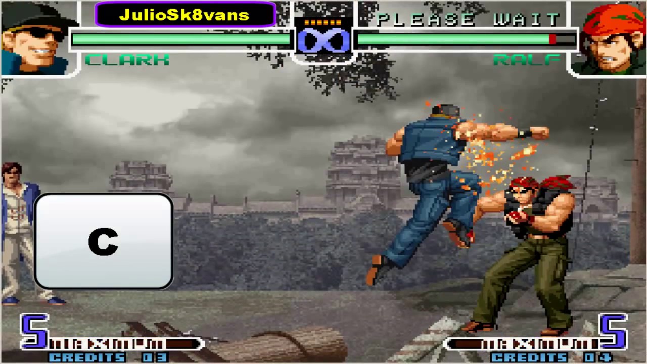 CLARK - COMBOS BASICOS PASO A PASO (KOF 2002)