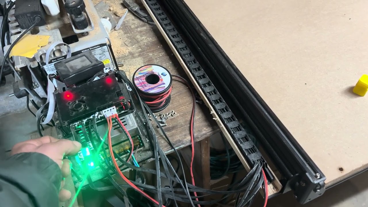 Enlarging my 4030 cnc machine to a 48”x48” machine to cut the Aces 2 ejection seat.