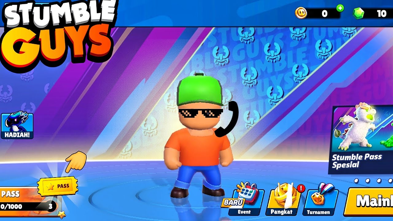 Game Parkour bocil yang telat kumainin 5 TAHUN!:STUMBLE GUYS
