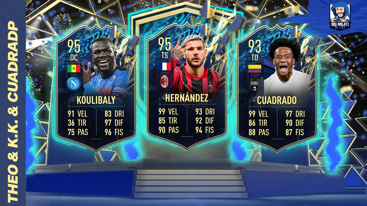 THEO 95 | KOULIBALY 95 | CUADRADO 93  | #FIFA22 Player Review (ITA)