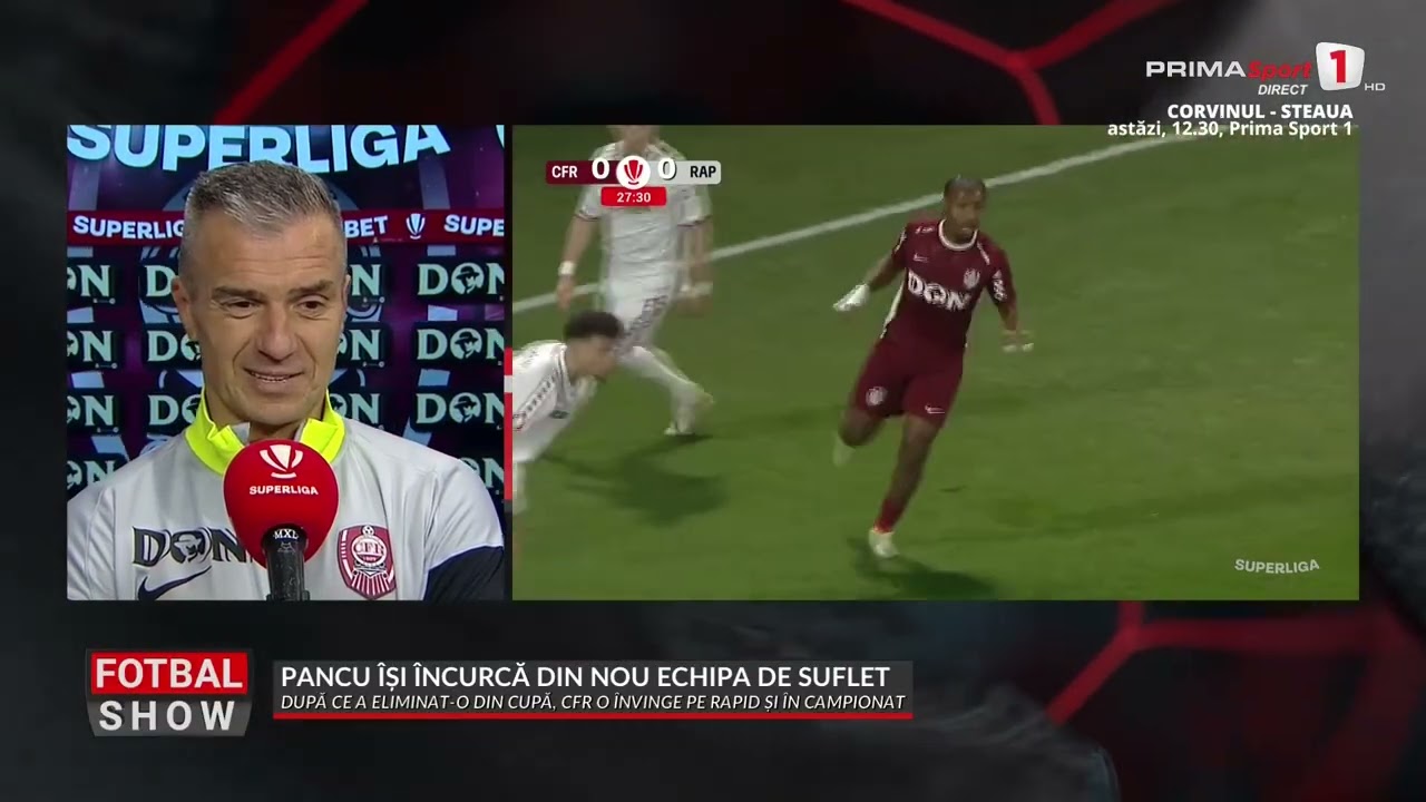 INTERVIU. Pancu e fericit: „Cea mai importantă victorie de când sunt aici”