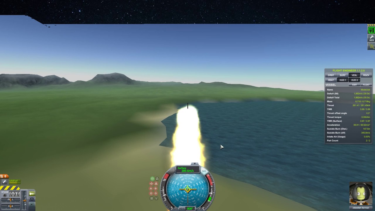 Hacking KSP to test model rockets without tweakscale issues