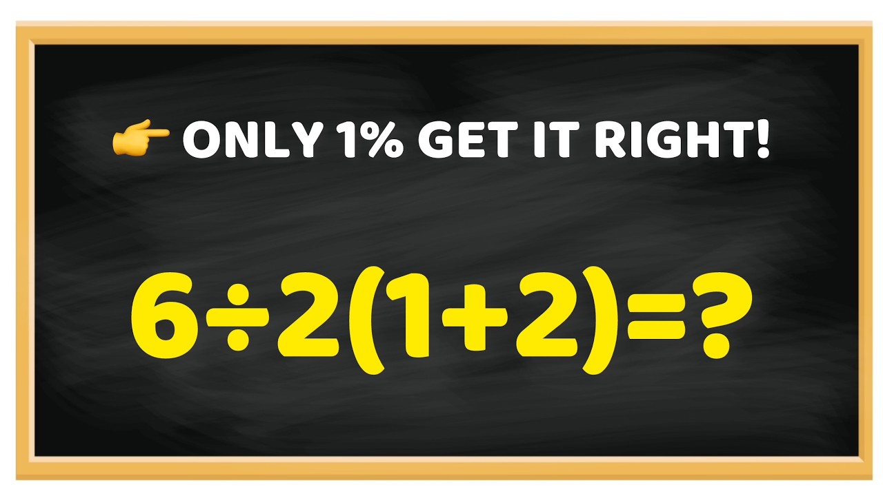 This Math Problem Confuses Everyone! 😱