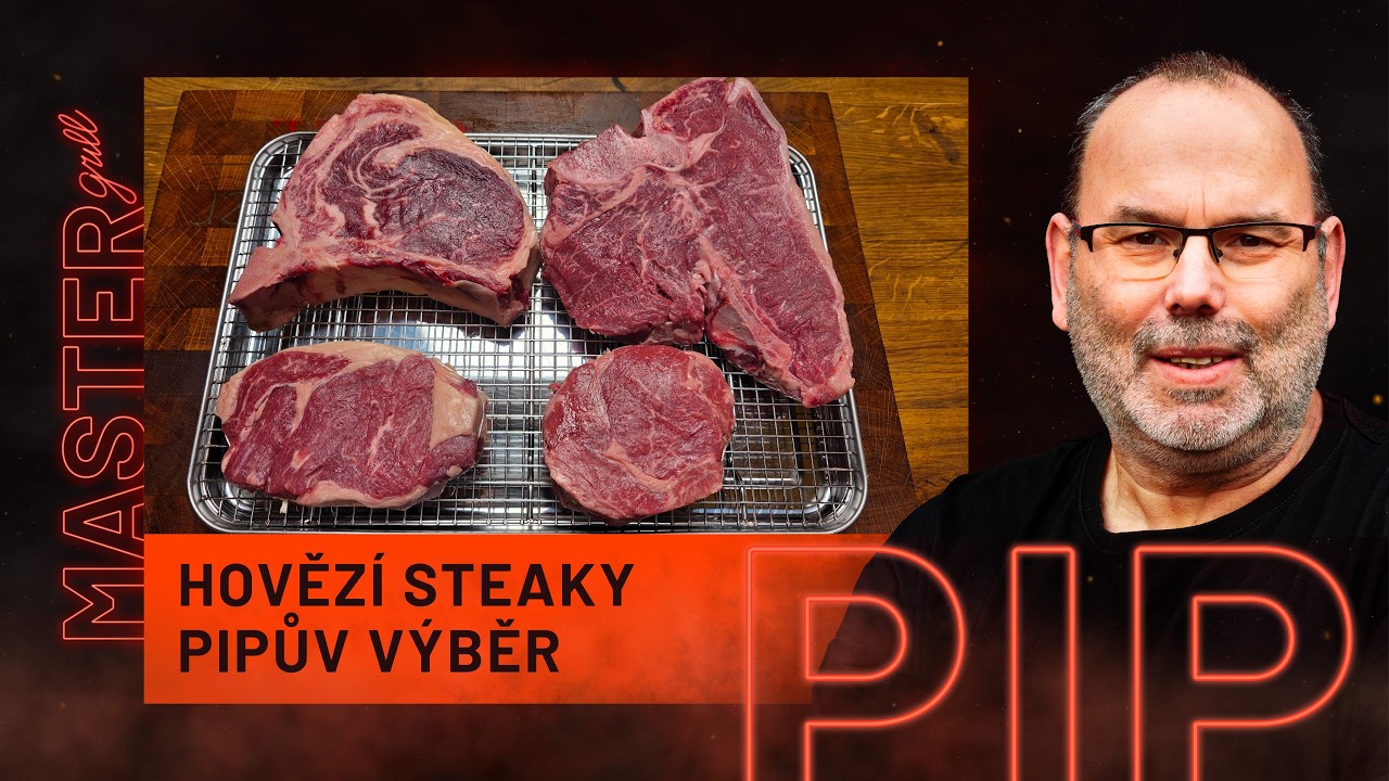 Hovězí steaky - pipův výběr - kvalitní steaky za přijatelnou cenu #487