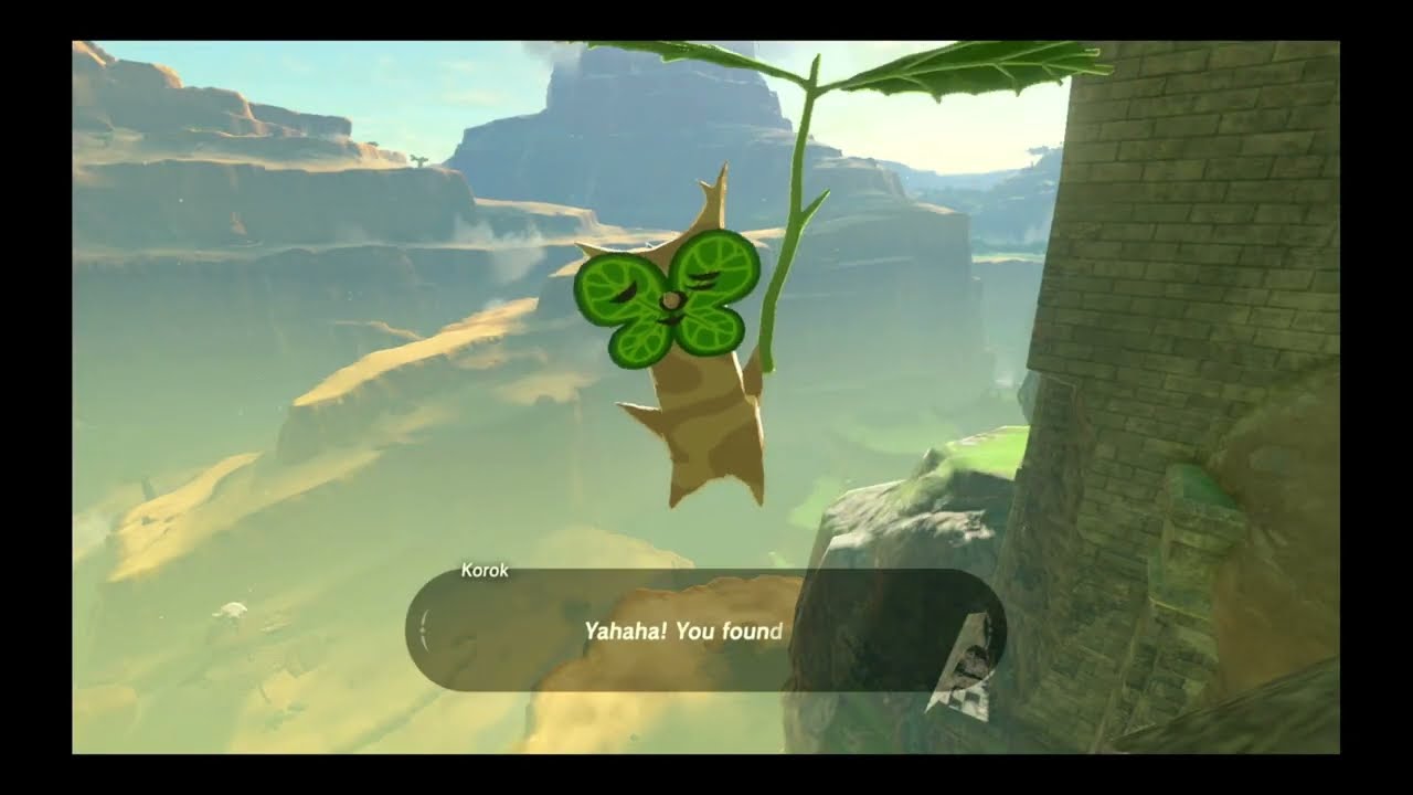 Breath of The Wild- Korok Hunting: Great Plateau