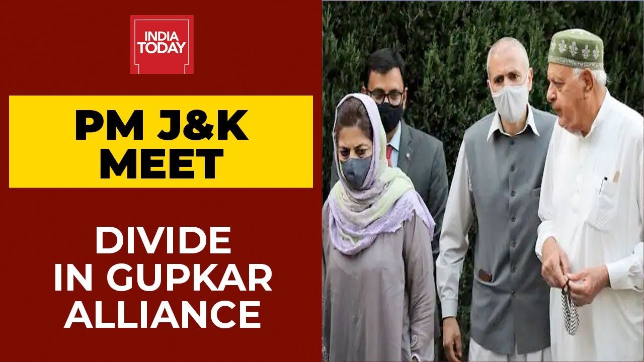 PM's J&K Meet: Meet Begins At PM Modi's Residence, Divide In Gupkar Alliance | India Today