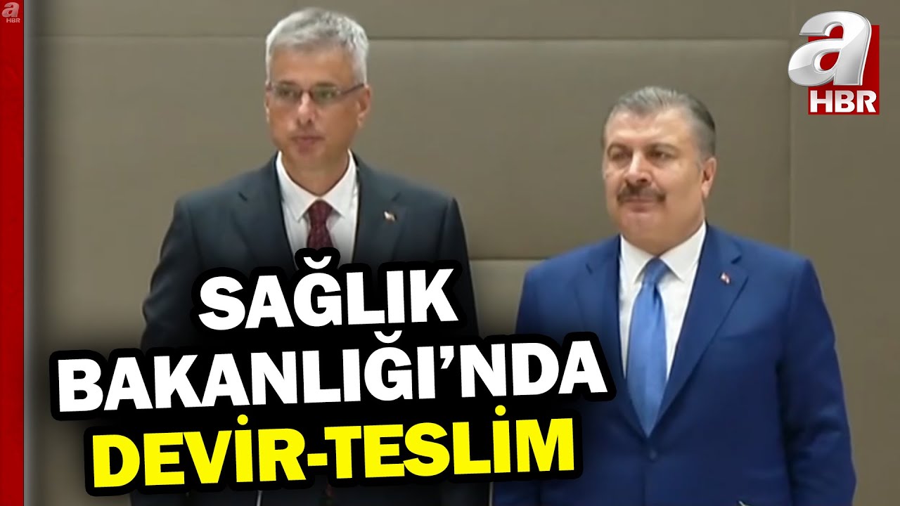 Sağlık Bakanlığı’nda Devir Teslim Töreni! Koca Bakanlık Görevini Kemal Memişoğlu’na Devretti