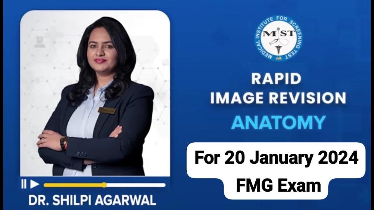 ANATOMY RAPID IMAGE REVISION FOR 20TH JANUARY 2024 FMG EXAM