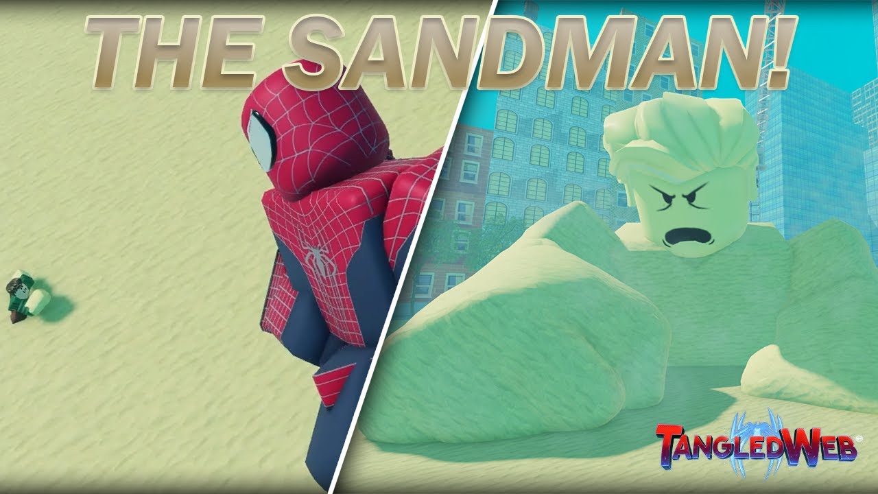 NEW ROBLOX SANDMAN BOSS BATTLE! | Tangled Web