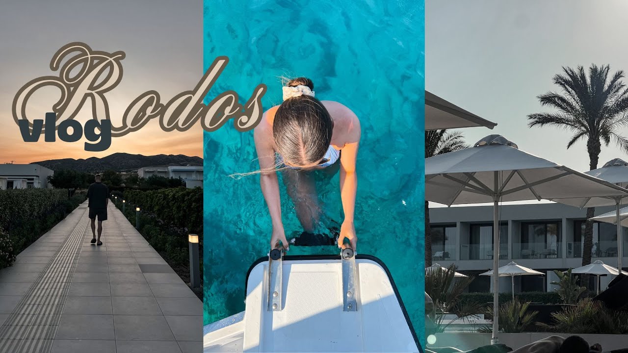 RODOS VLOG: wyczekane wakacje, grecki chill i magiczna impreza 🌞🌴👯&zwj;♀️