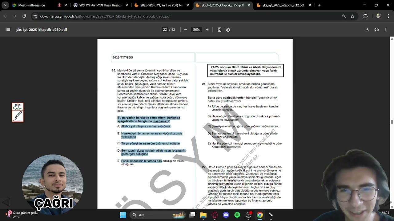 YKS 2025 Bizce Nasıldı? Sıralamalar Nasıl Gelir?