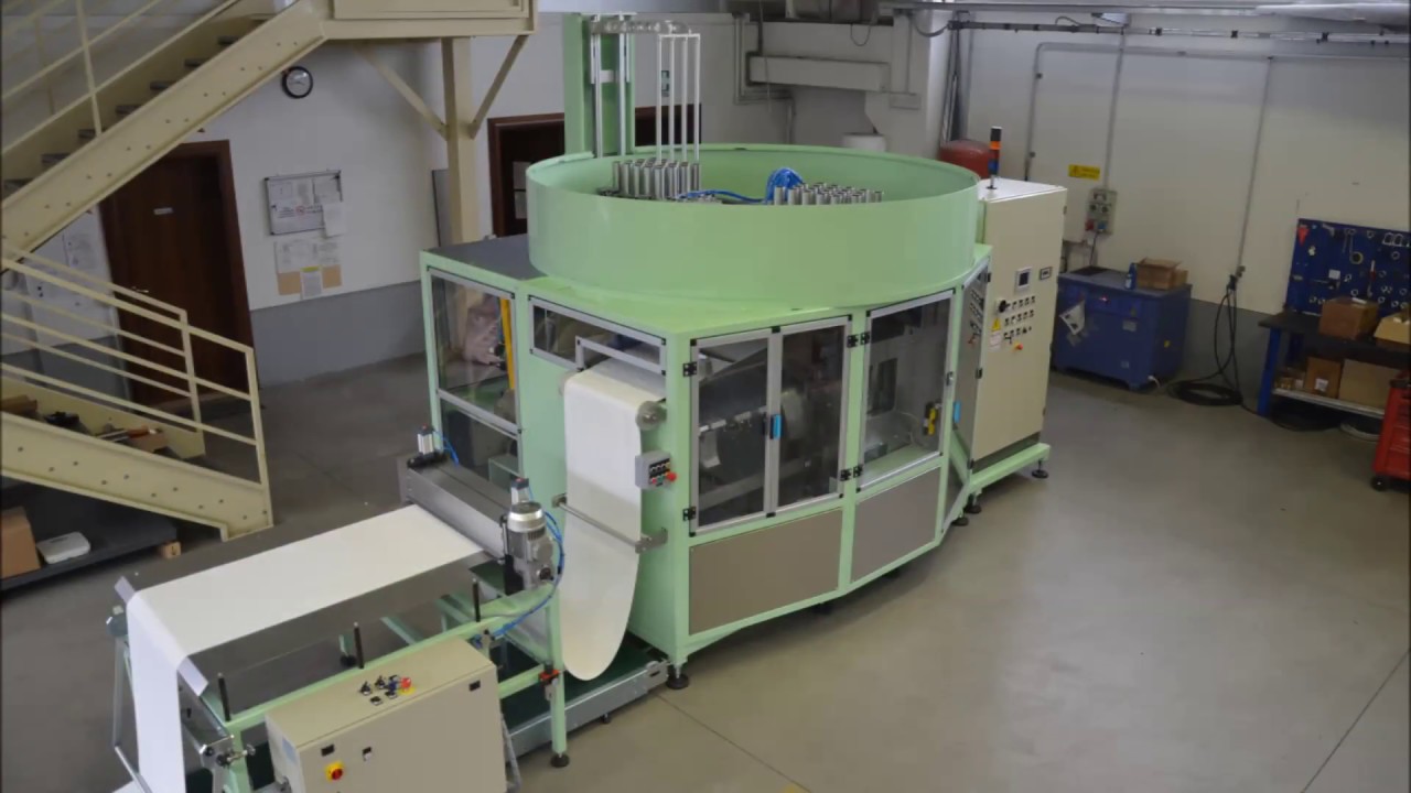 MD3100 COTTON PAD PRODUCTION MACHINE - www.acm-engineering.it