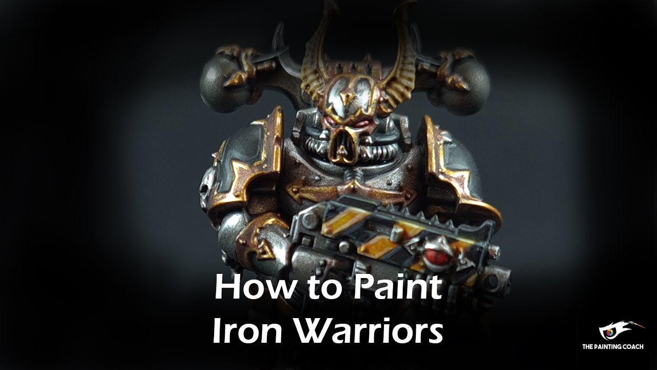 How to Paint Iron Warriors