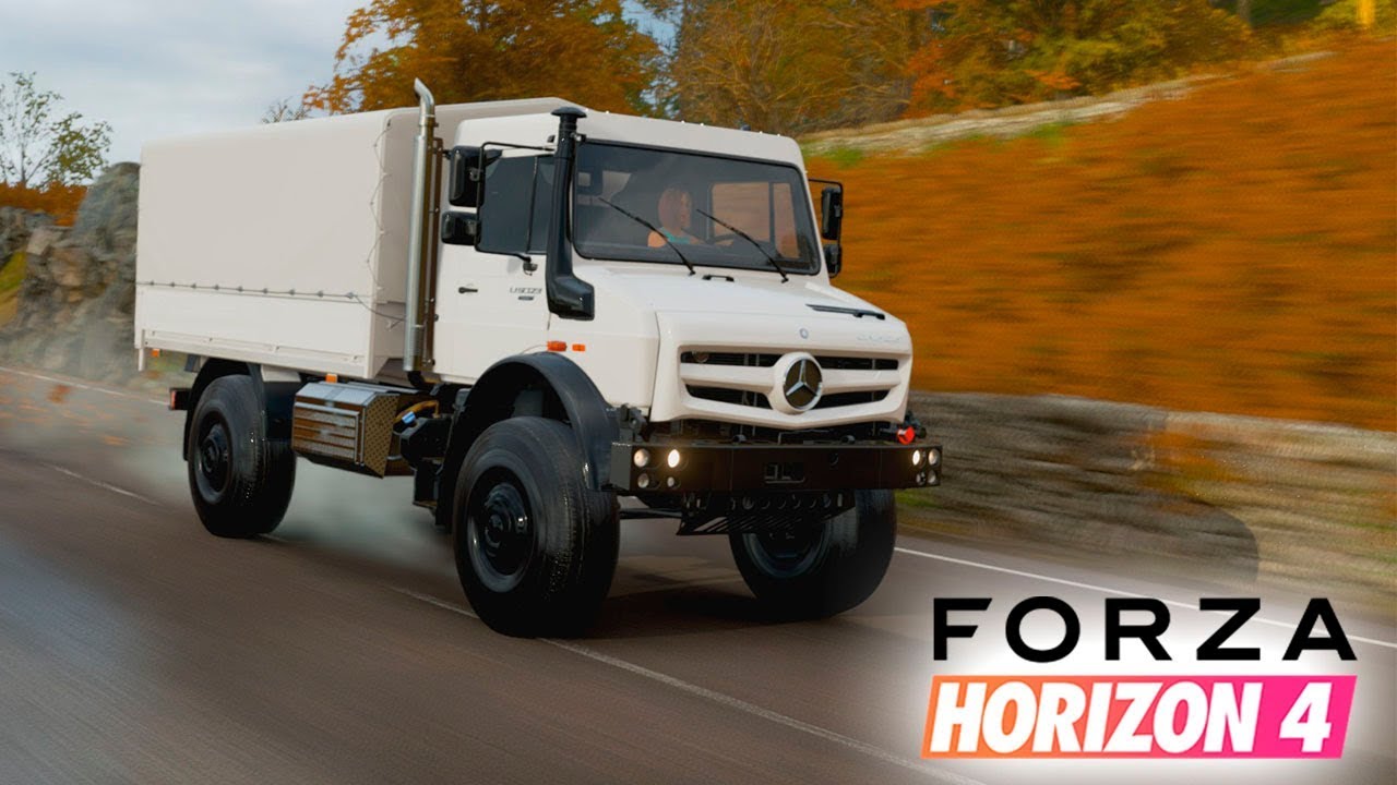 Tuneando el CAMIÓN mas grande de Forza Horizon 4! Mercedes-Benz Unimog | BraxXter