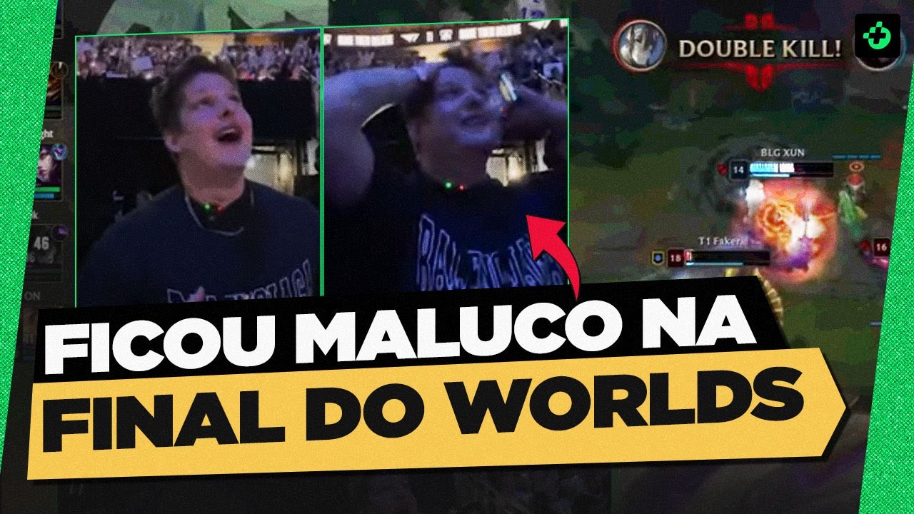 Ericat ficou maluco em T1 vs BLG - Vlog final do&nbsp;Worlds&nbsp;2024