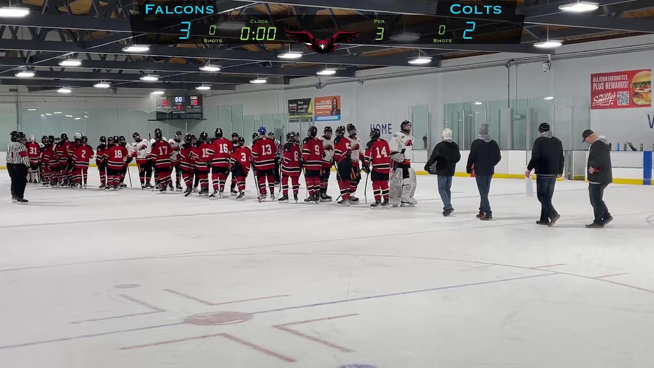 Regina U18B Falcons vs Colts - Feb 22, 2026