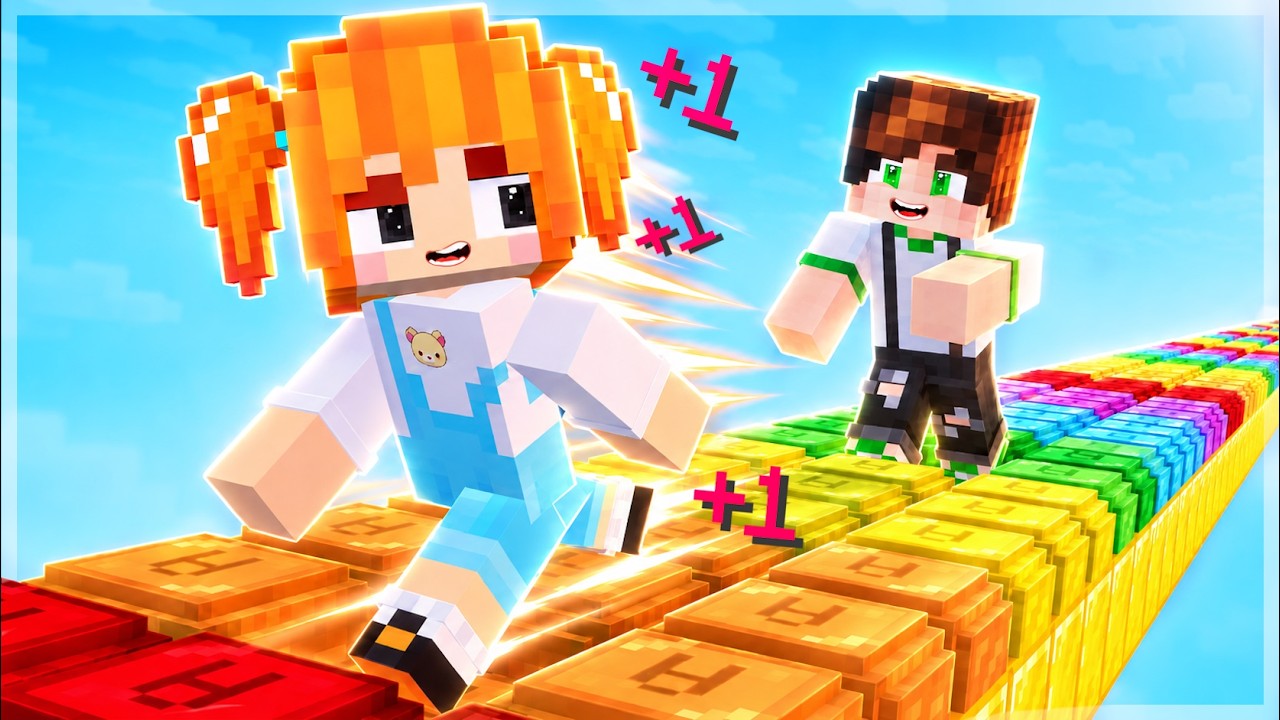MİNE NOOB YOLUNU SE&Ccedil;Tİ! - Minecraft +1 Speed Keyboard