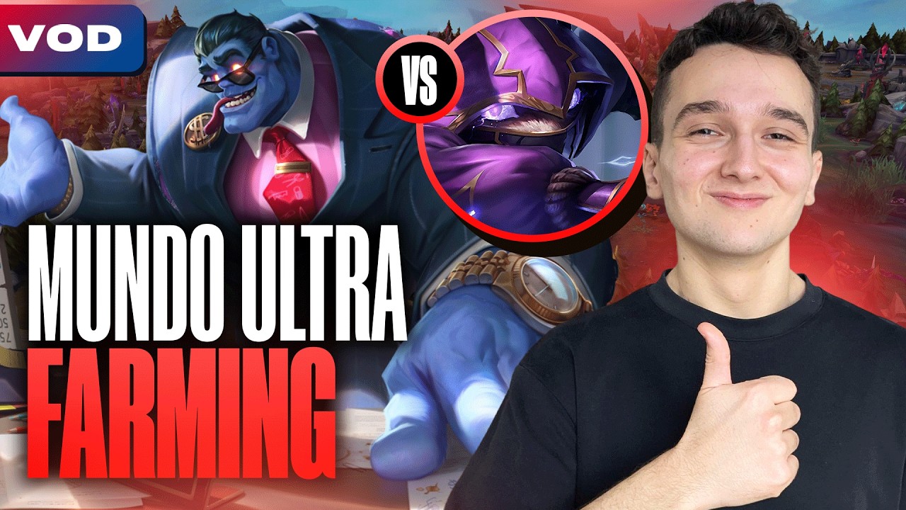 LE RETOUR DE MUNDO CAPITALISTE TRÈS RICHE - Dr. Mundo vs Kennen - SoloQ Patch 26.4