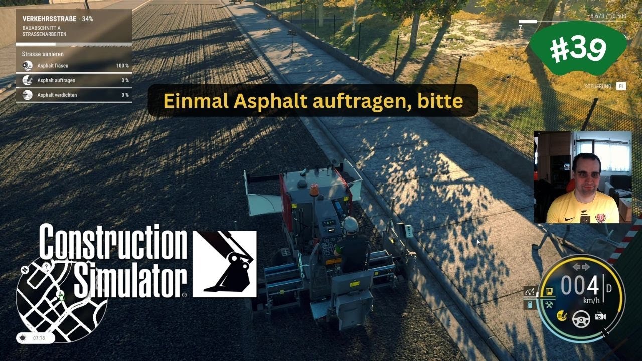 Bau Simulator#39➖Fangen Wir mit dem Asphalt an