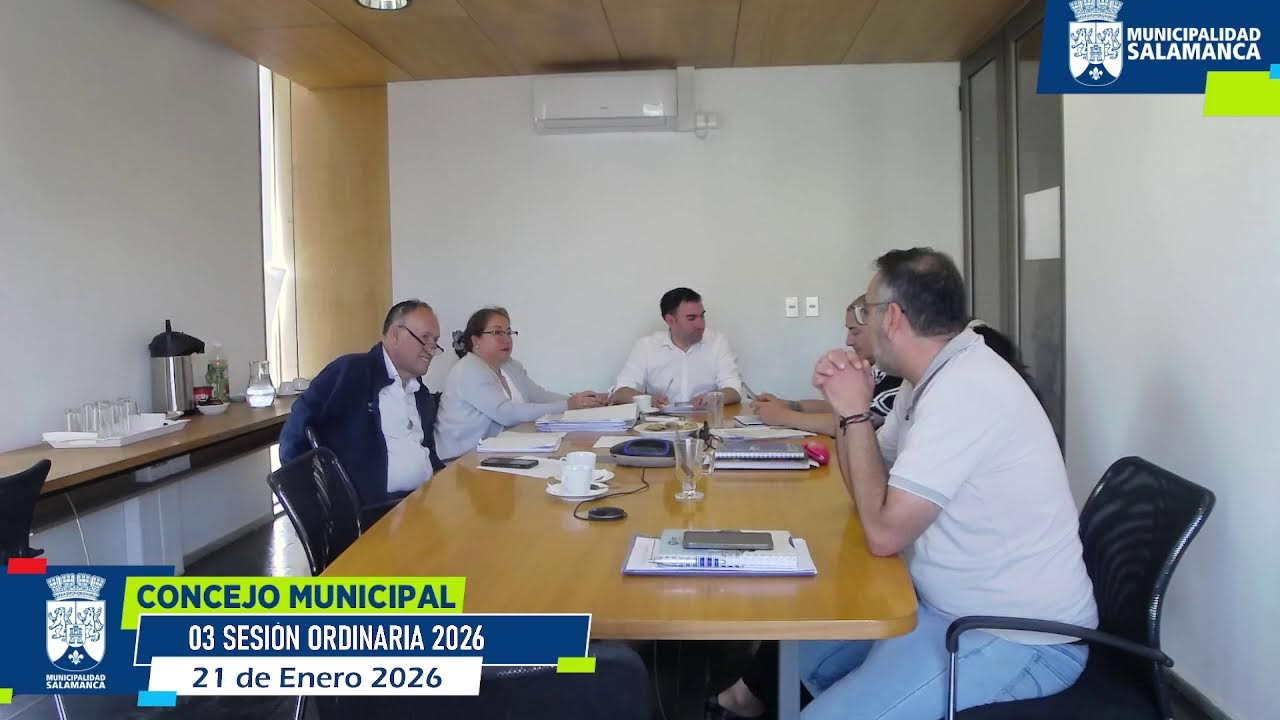 CONCEJO MUNICIPAL, 03 SESIÓN ORDINARIA  - 21 De Enero 2026