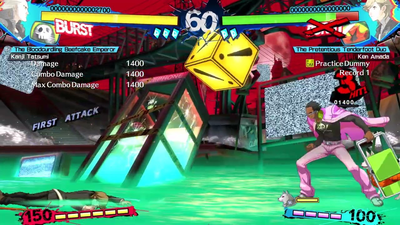 P4AU 2.0 Kanji Doesn't Like Koromaru