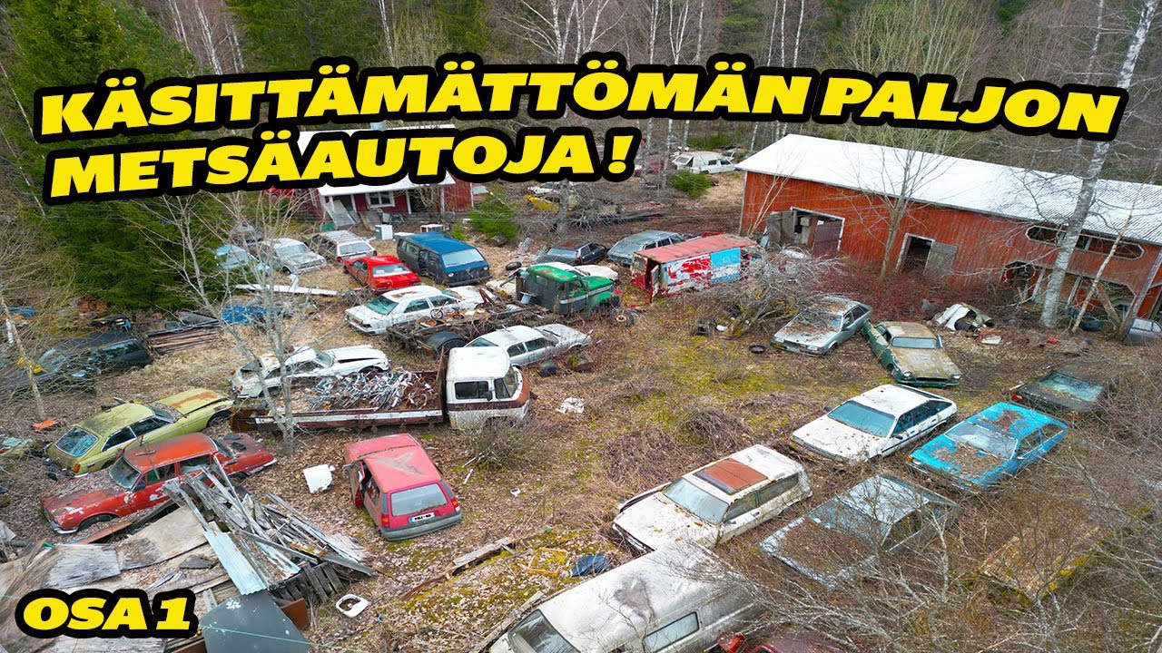 Autio maatila & Käsittämätön määrä autoja osa !
