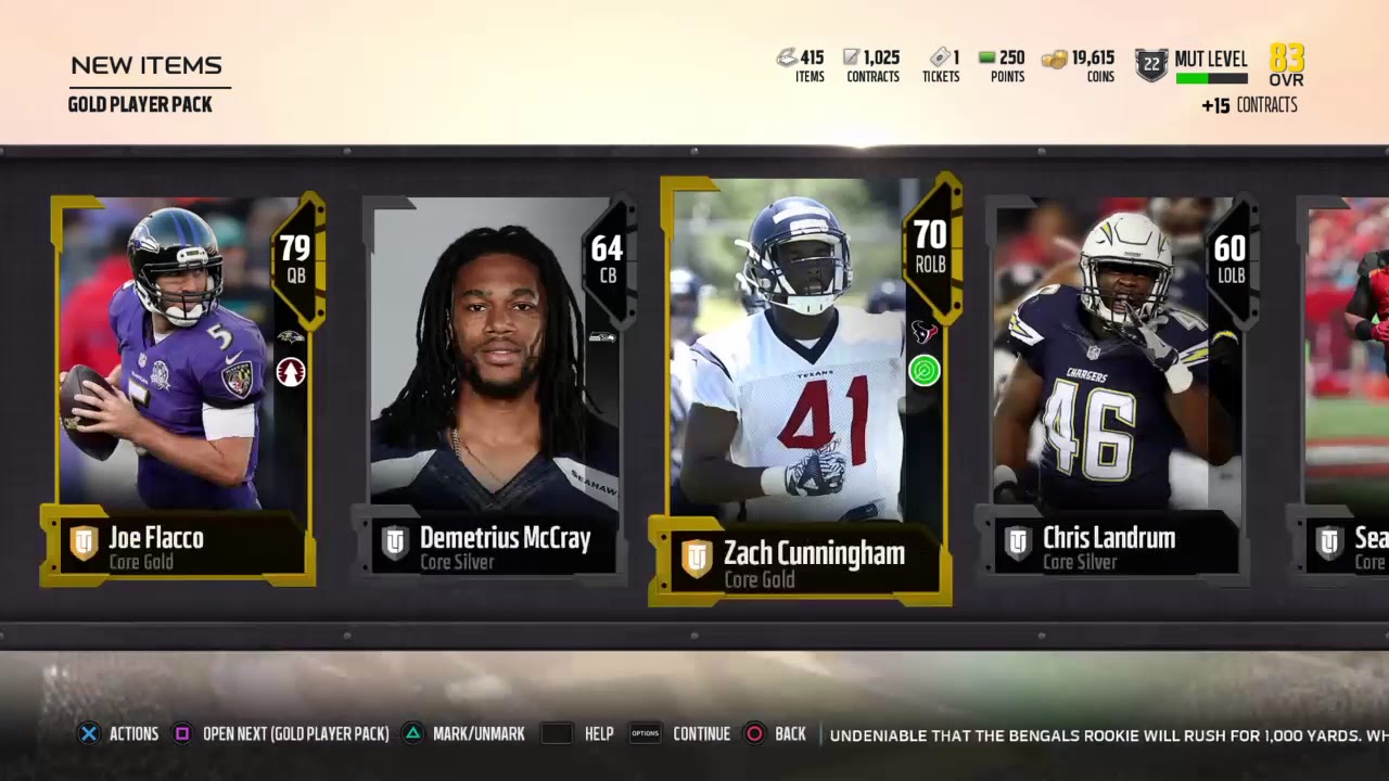 Mut 18 PACK OPENING!!