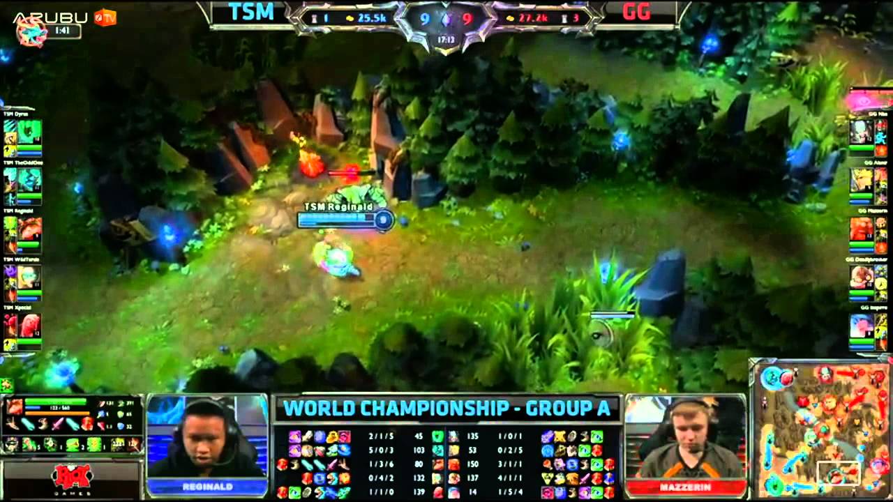 130922 WorldChampionship TSM vs GamingGear eu