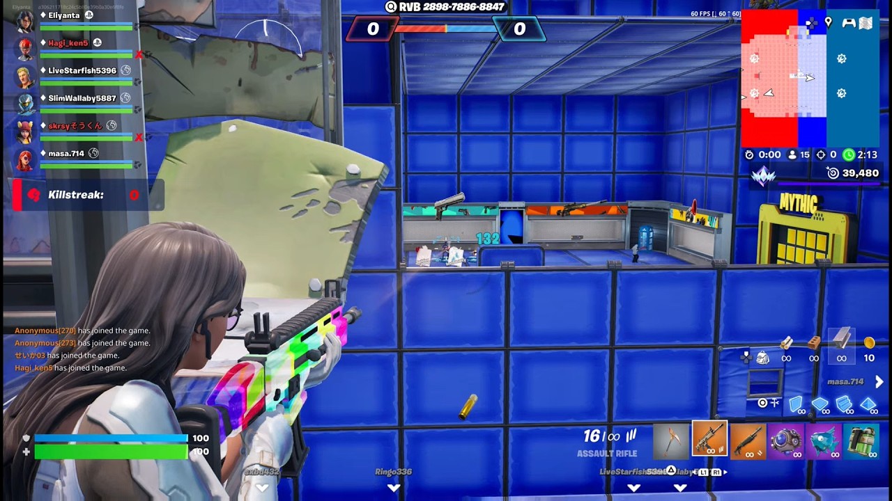 Fortnite - Crazy Red VS Blue #38 | PS5 Gameplay