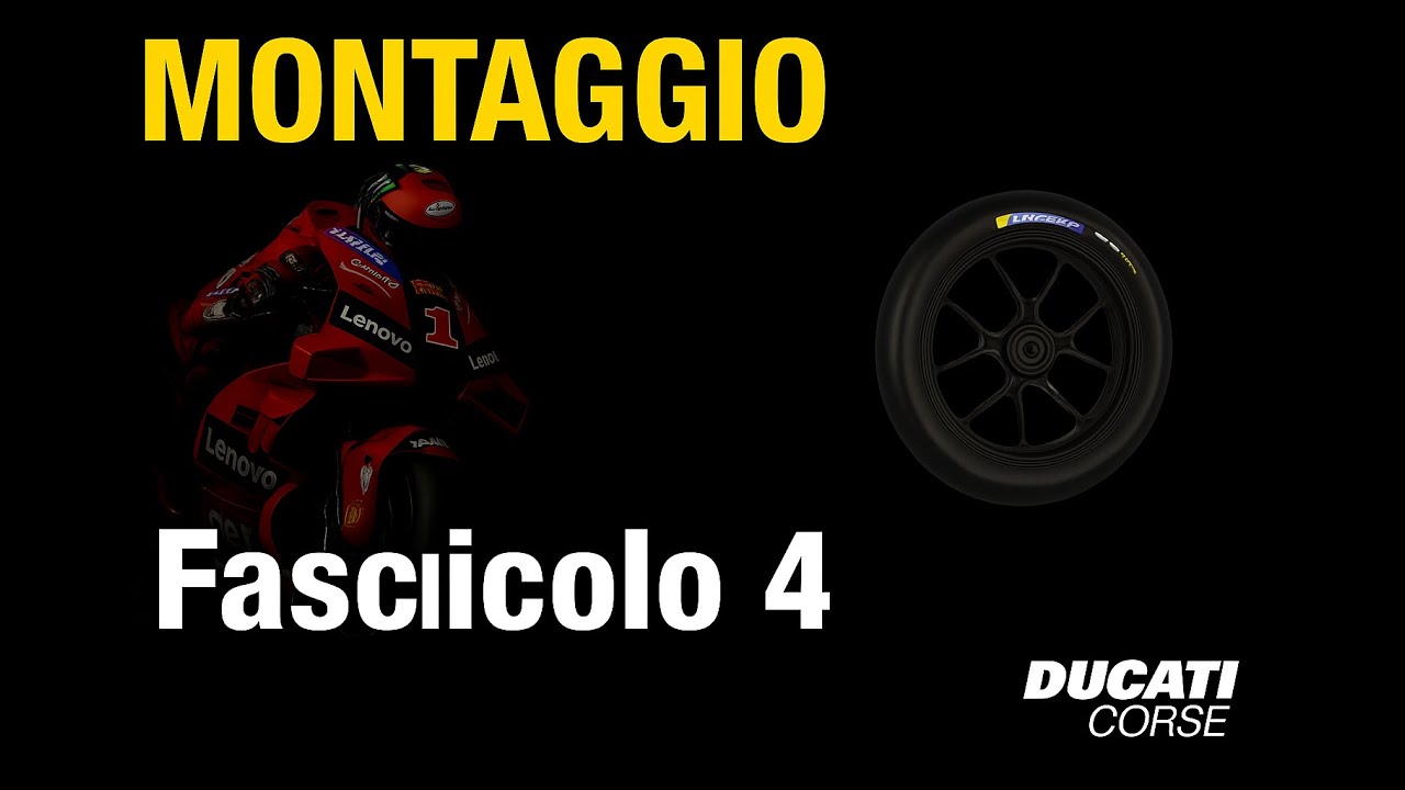 Ducati Desmosedici GP23 De Agostini Collectibles | Montaggio Fascicolo 4