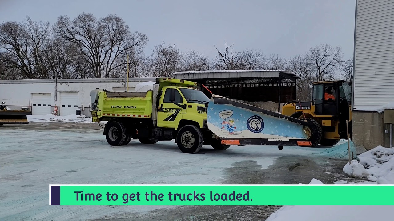 Niles Public Works Behind the Scenes Snow and Ice Control