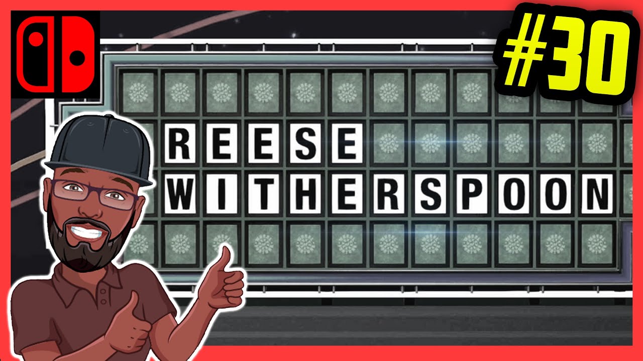 Wheel of Fortune (Switch Edition) #30 ► Reese Witherspoon!