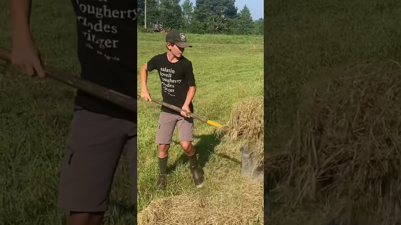 Making Hay by Hand