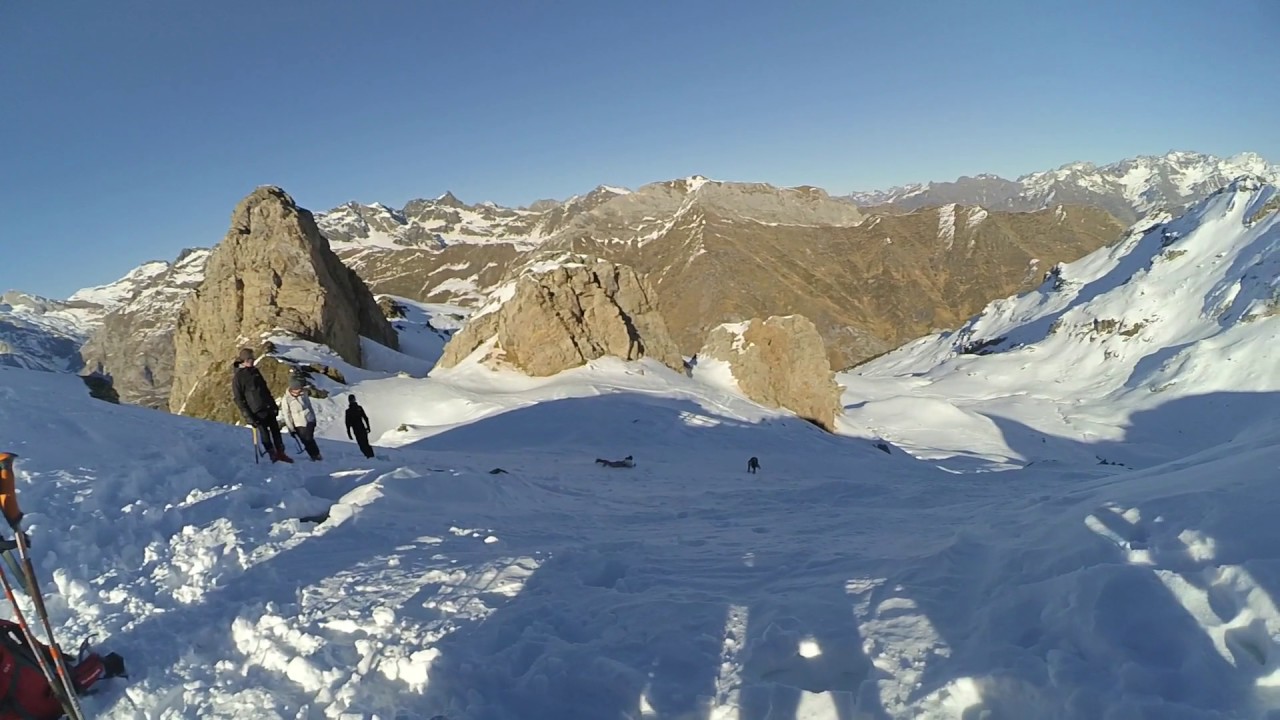 Ski de randonnée à Gavarnie, CAF d'Agen 47