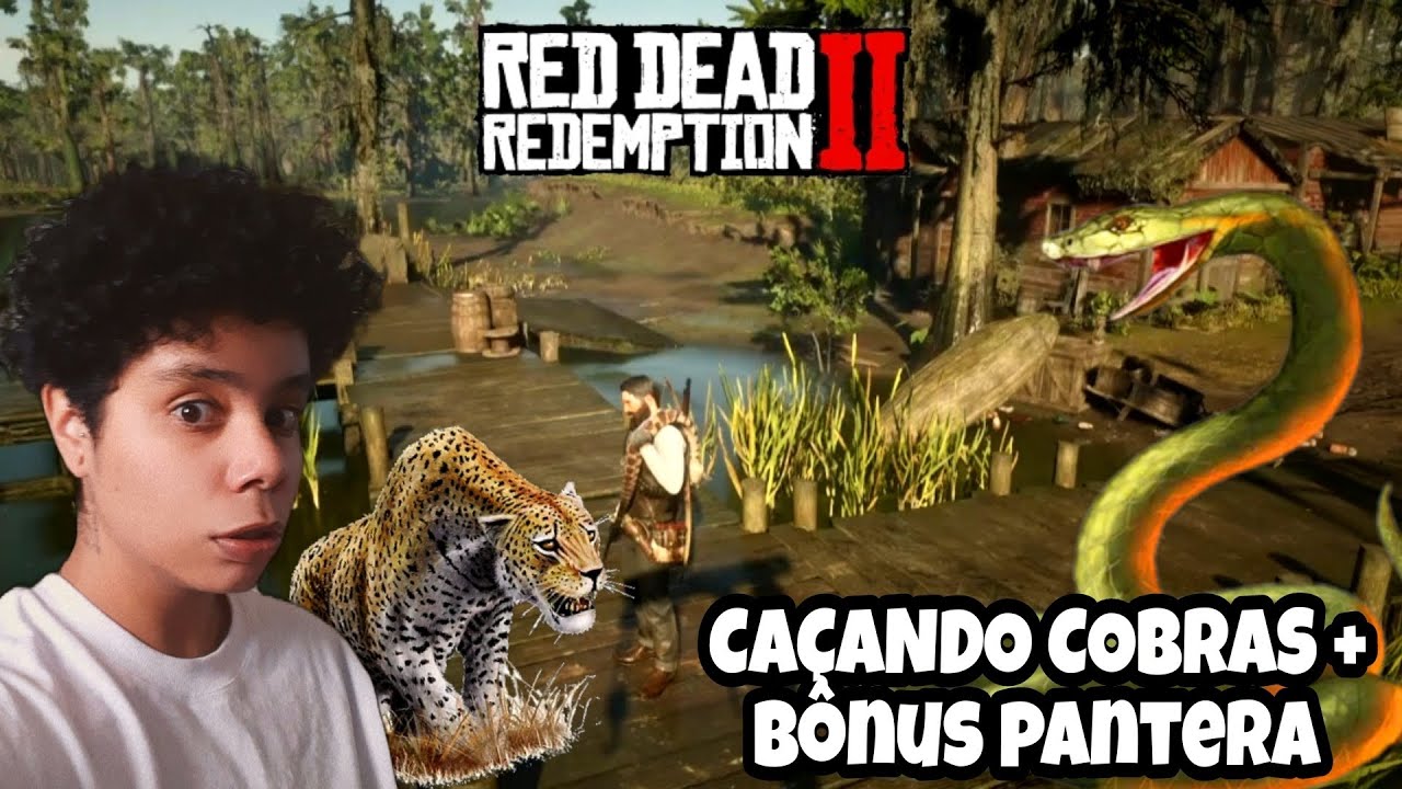 Caçando COBRAS | Bônus PANTERA - Red dead redemption 2